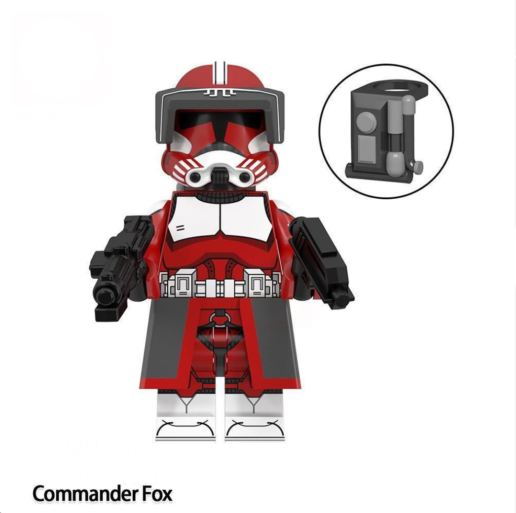 MINIFIGURE STAR WARS UNIVERS: COMMANDER FOX custom