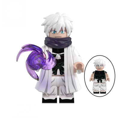 PREVENTE MINIFIGURE JUJUTSU KAISEN UNIVERS : SATORU GOJO custom Disponibilité Décembre 2024