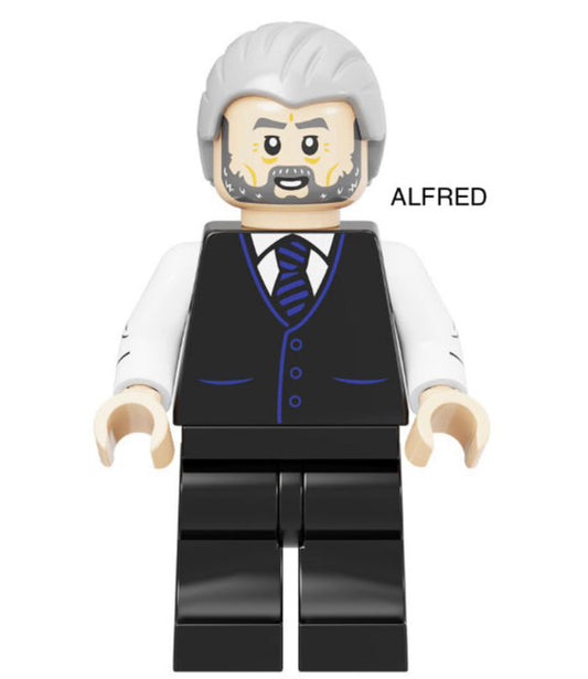 MINIFIGURE THE BATMAN "ALFRED PENNYWORTH" custom