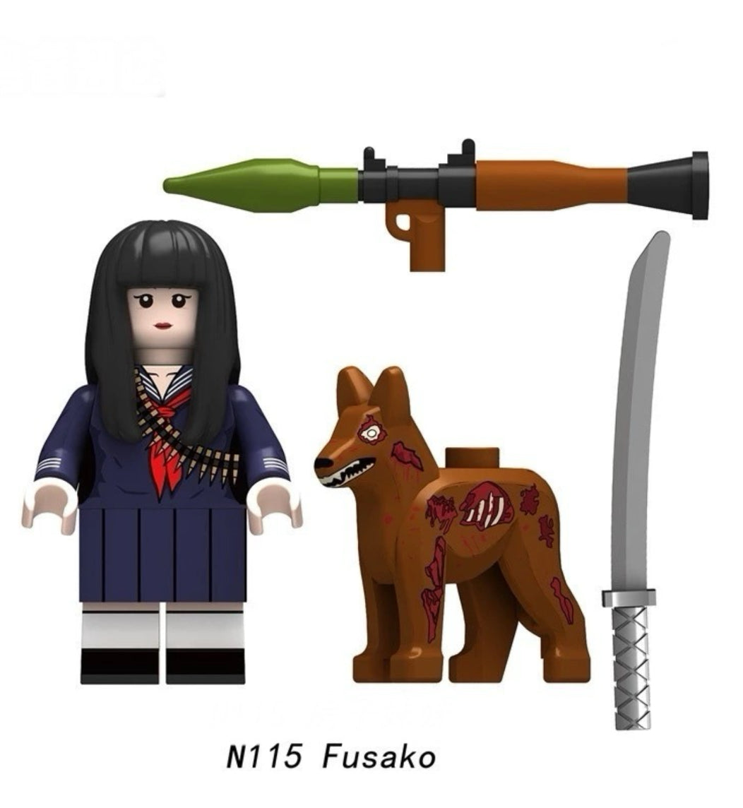 MINIFIGURE ZOMBIE UNIVERS : FUSAKO Custom