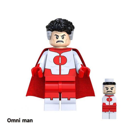 ♥️♥️♥️MINIFIGURE INVINCIBLE UNIVERS : OMNI MAN ♥️♥️♥️custom