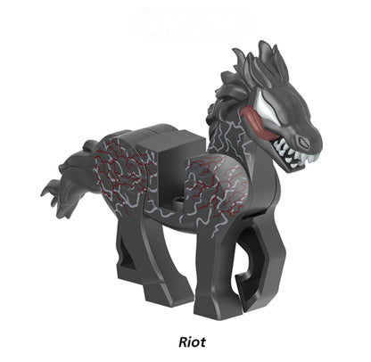 PREVENTE MINIFIGURE MARVEL UNIVERS: RIOT HORSE custom Disponibilité fin Mai 2025
