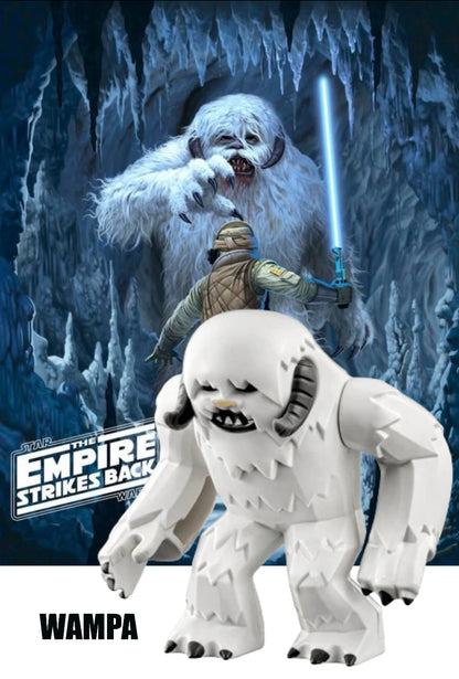 PREVENTE♥️♥️♥️ BIG MINIFIGURE STAR WARS UNIVERS : WAMPA ♥️♥️♥️ custom Disponibilité Juin 2025