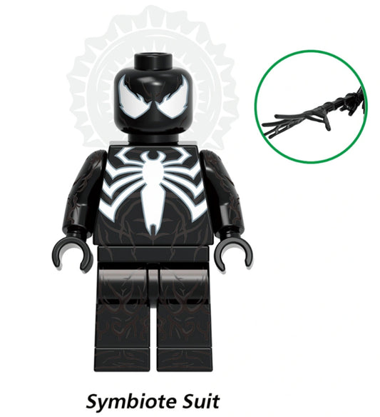 MINIFIGURE Spider-Man Symbiote Suit (Spiderman 2 game) custom