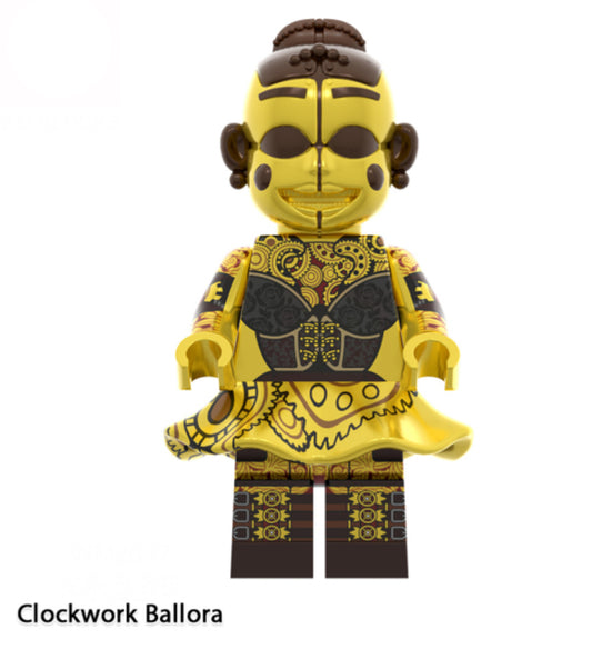 PREVENTE FIVE NIGHTS AT FREDDY’S MINIFIGURES UNIVERS: CLOCKWORK BALLORA CUSTOM Disponibilité décembre 2024