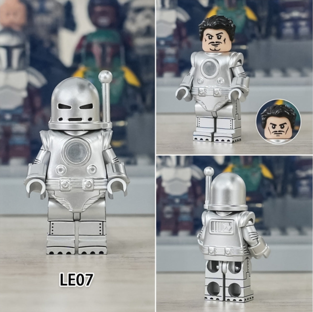 MINIFIGURE IRON MAN MARK 1  Custom