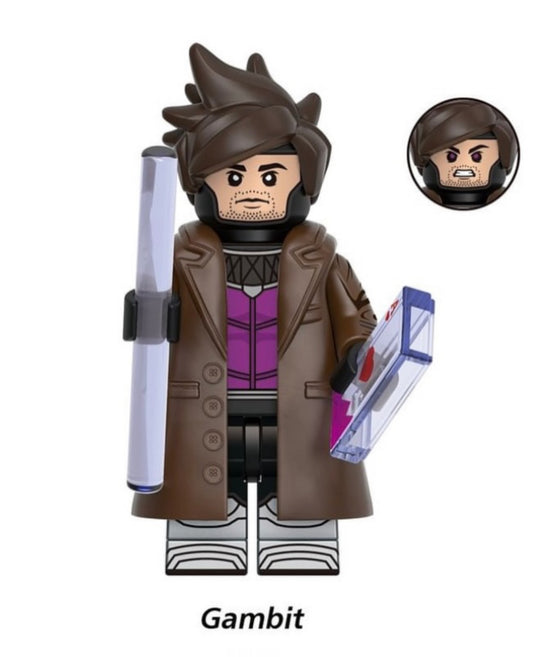 MINIFIGURE MARVEL DEADPOOL UNIVERS : GAMBIT custom