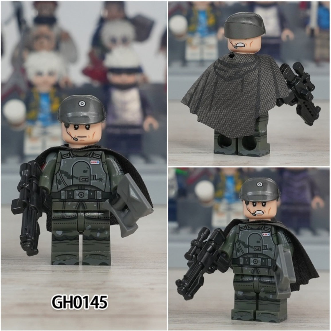 MINIFIGURE MUDTROOPER CAPTAIN custom