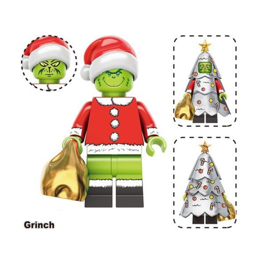 MINIFIGURE🎄 NOËL UNIVERS 🎄: GRINCH custom