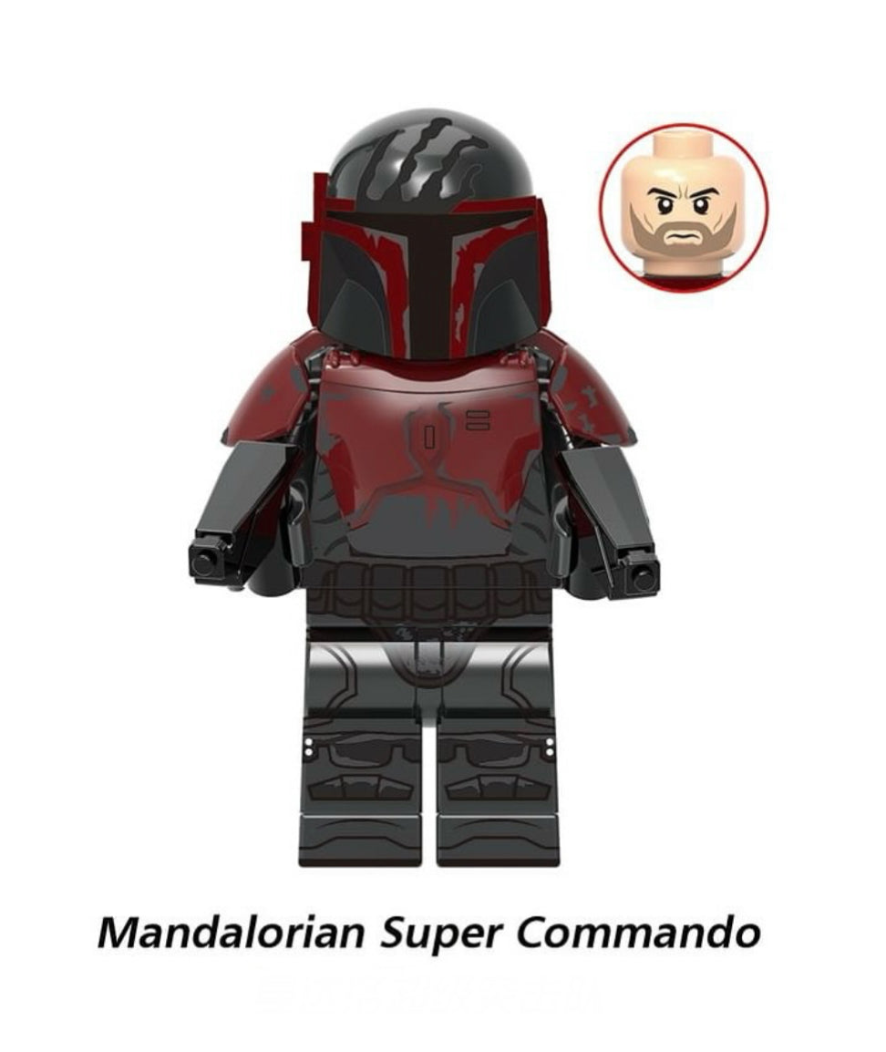 ♥️♥️MINIFIGURE STAR WARS: MANDALORIAN SUPER COMMANDO ♥️♥️Custom