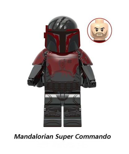 ♥️♥️MINIFIGURE STAR WARS: MANDALORIAN SUPER COMMANDO ♥️♥️Custom