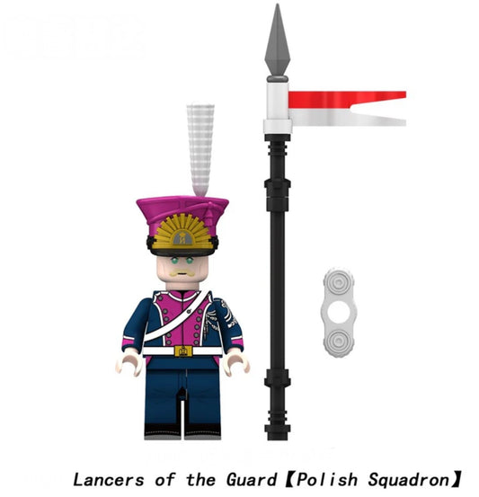 MINIFIGURE ARMY UNIVERS: LANCERA OF THE GUARD (POLISH SQUADRON) Custom