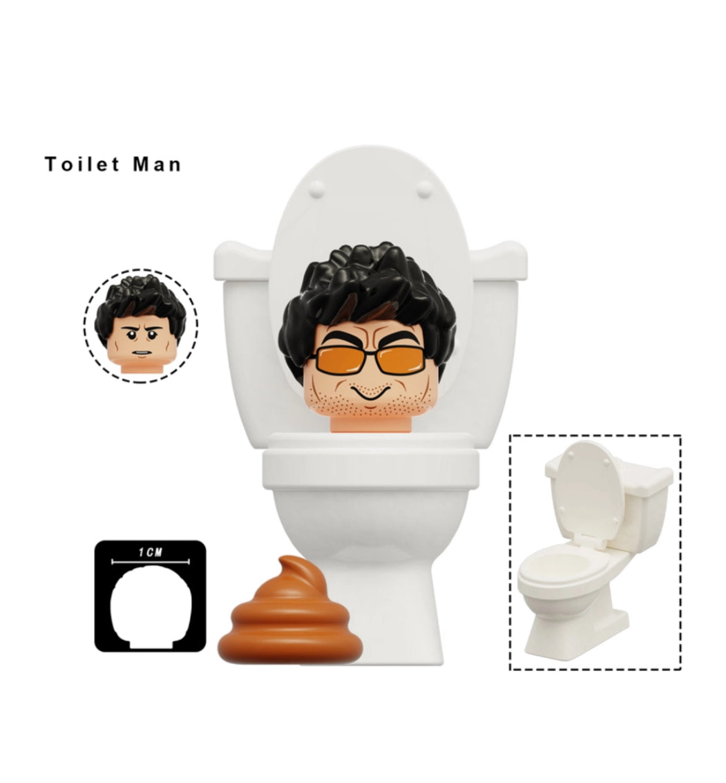 MINIFIGURE SKIBIDI TOILET  custom