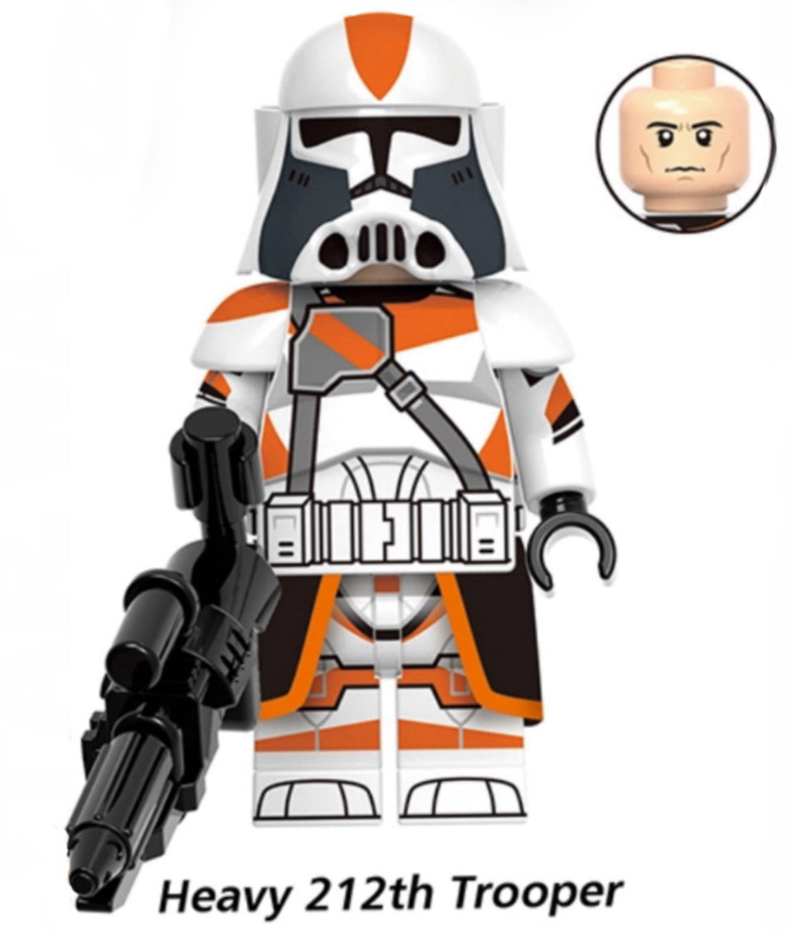 MINIFIGURE HEAVY 212th CLONETROOPER custom