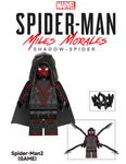 MINIFIGURE SPIDER-MAN UNIVERS:SHADOW-SPIDER SUIT custom
