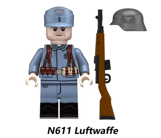 PREVENTE MINIFIGURE MILITAIRE UNIVERS: Luftwaffe custom Disponibilité Octobre 2024