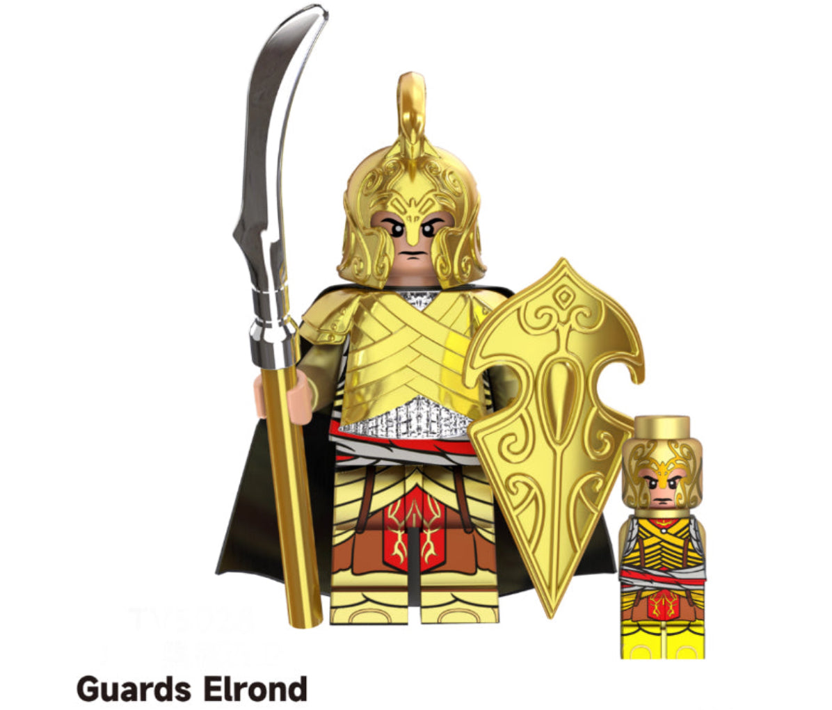 MINIFIGURE LOTR GUARDS ELROND CUSTOM