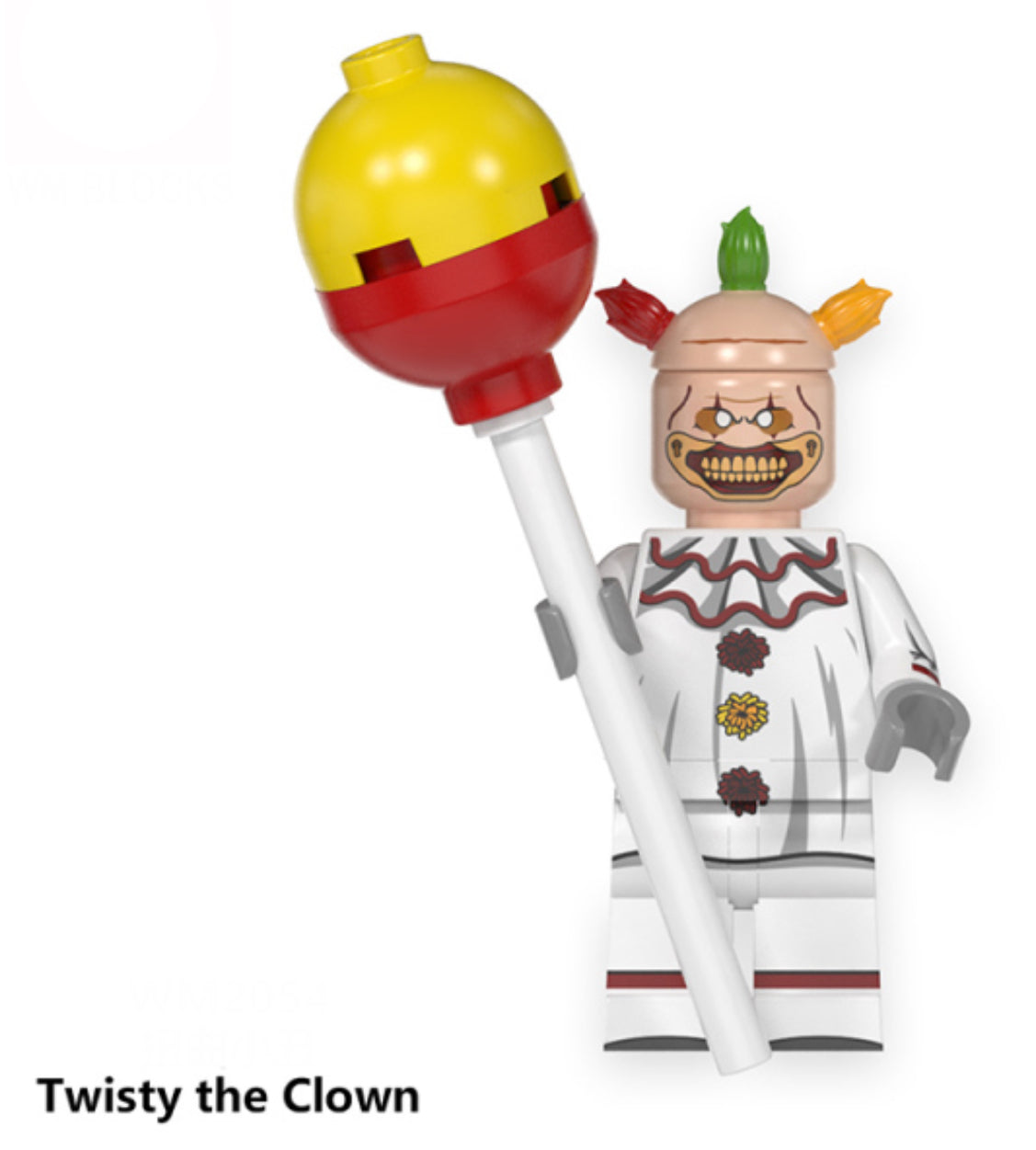 MINIFIGURE MOVIE/TV UNIVERS: TWISTY THE CLOWN custom "RARE"