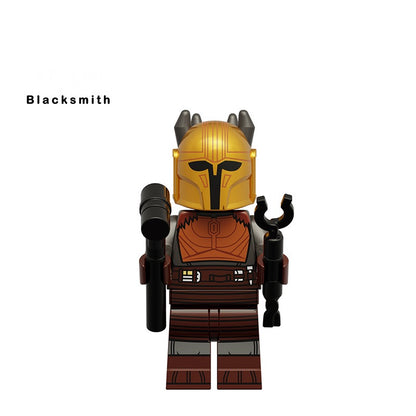 MINIFIGURE STAR WARS UNIVERS: THE ARMORER "L'Armurière" THE MANDALORIAN custom