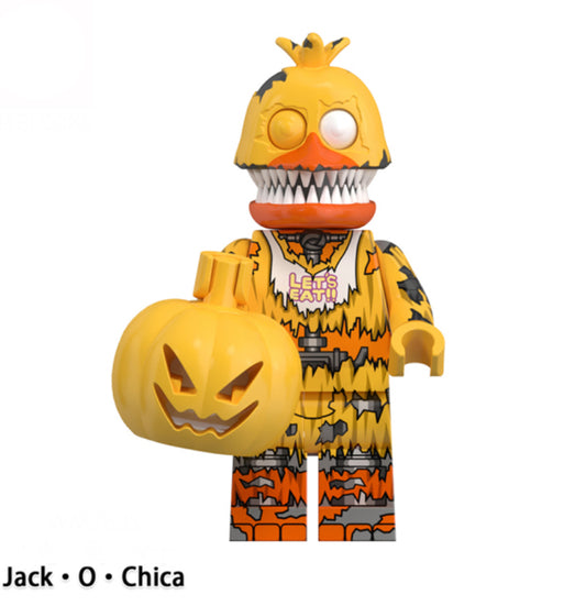 PREVENTE FIVE NIGHTS AT FREDDY’S MINIFIGURES UNIVERS: JACK-O-CHICA CUSTOM Disponibilité décembre 2024