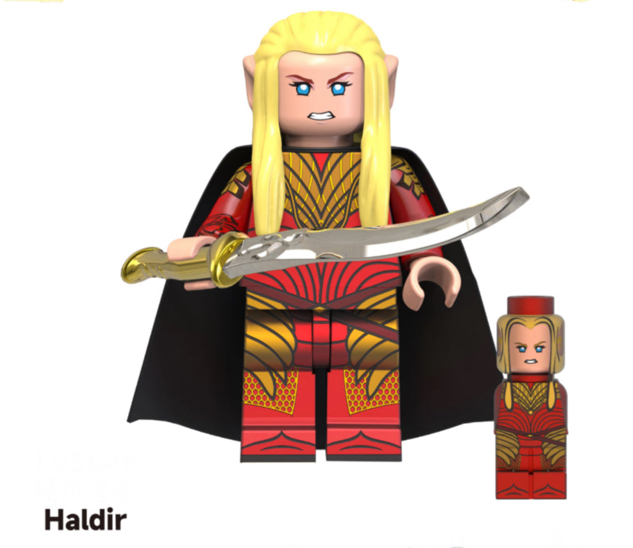 MINIFIGURE LOTR HALDIR CUSTOM