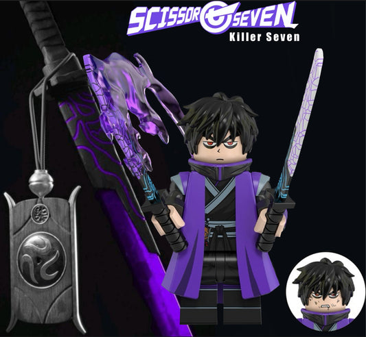 ♥️♥️♥️MINIFIGURE SCISSOR SEVEN UNIVERS: KILLER SEVEN ♥️♥️♥️custom