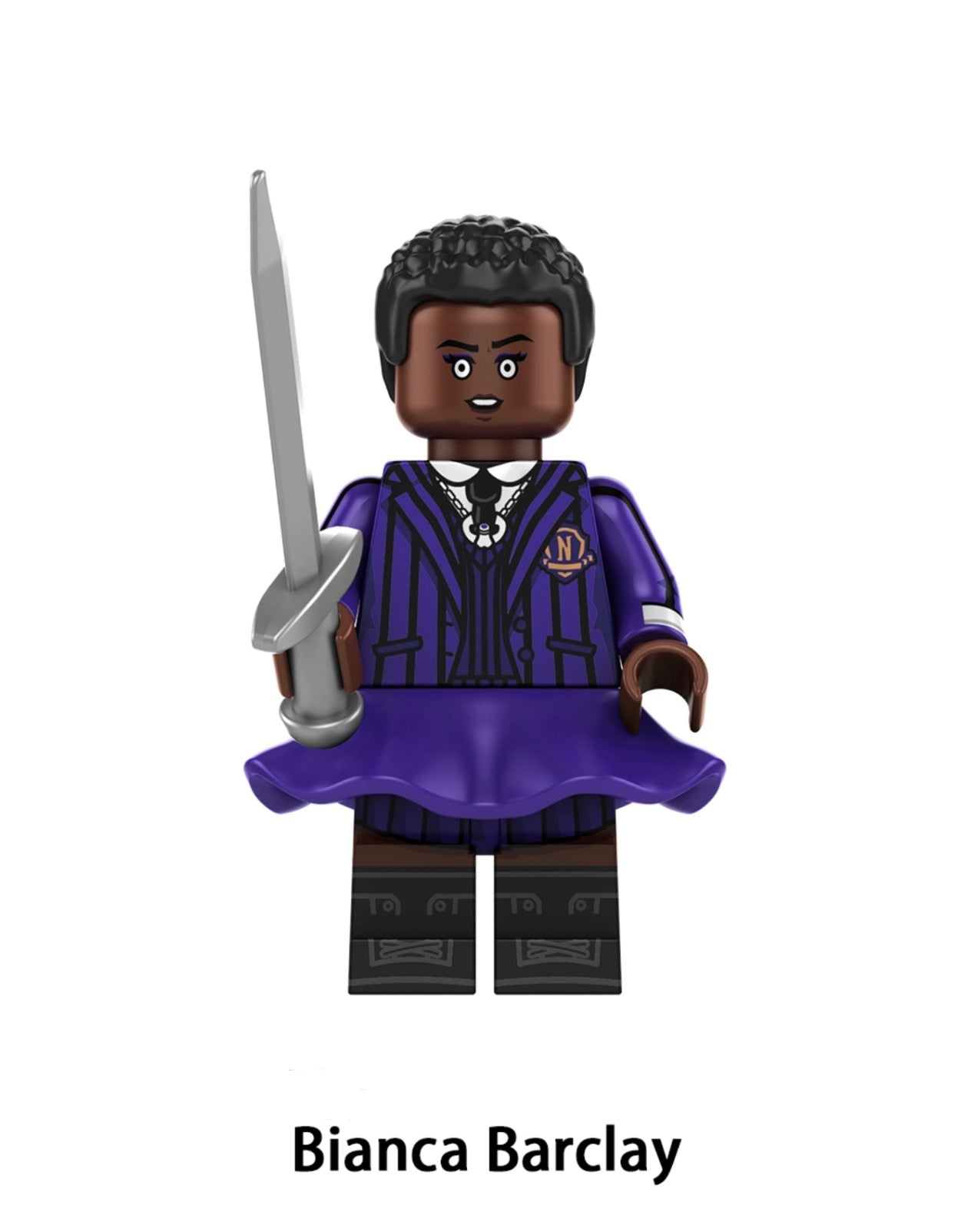 MINIFIGURE WEDNESDAY UNIVERS:BIANCA BARCLAY Custom