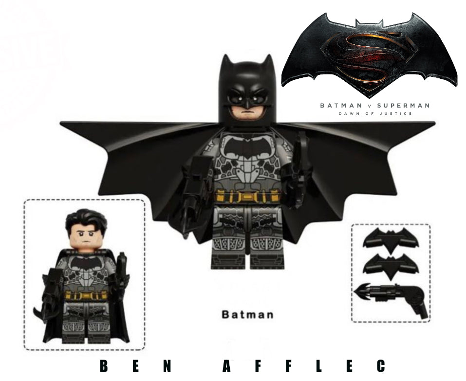 MINIFIGURE "BEN AFFLEC" BATMAN custom