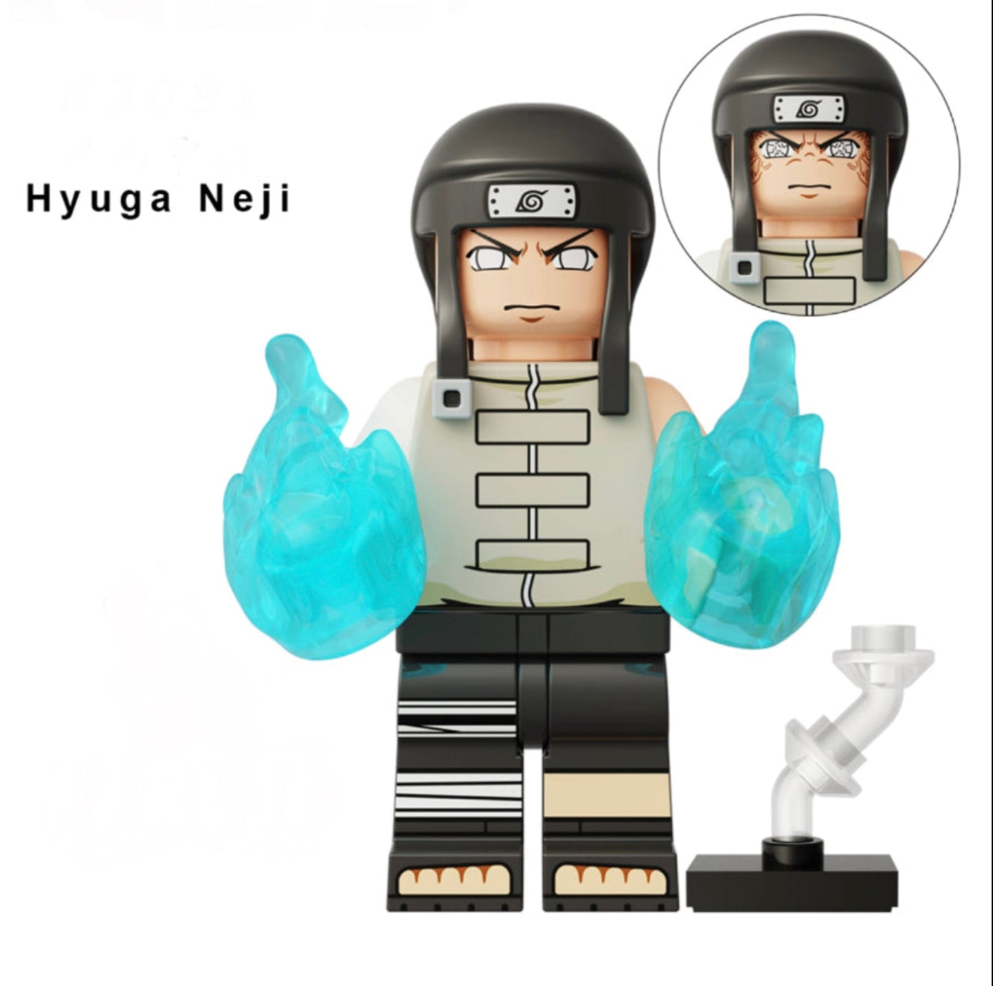 MINIFIGURE NARUTO HYUGA NEJI custom