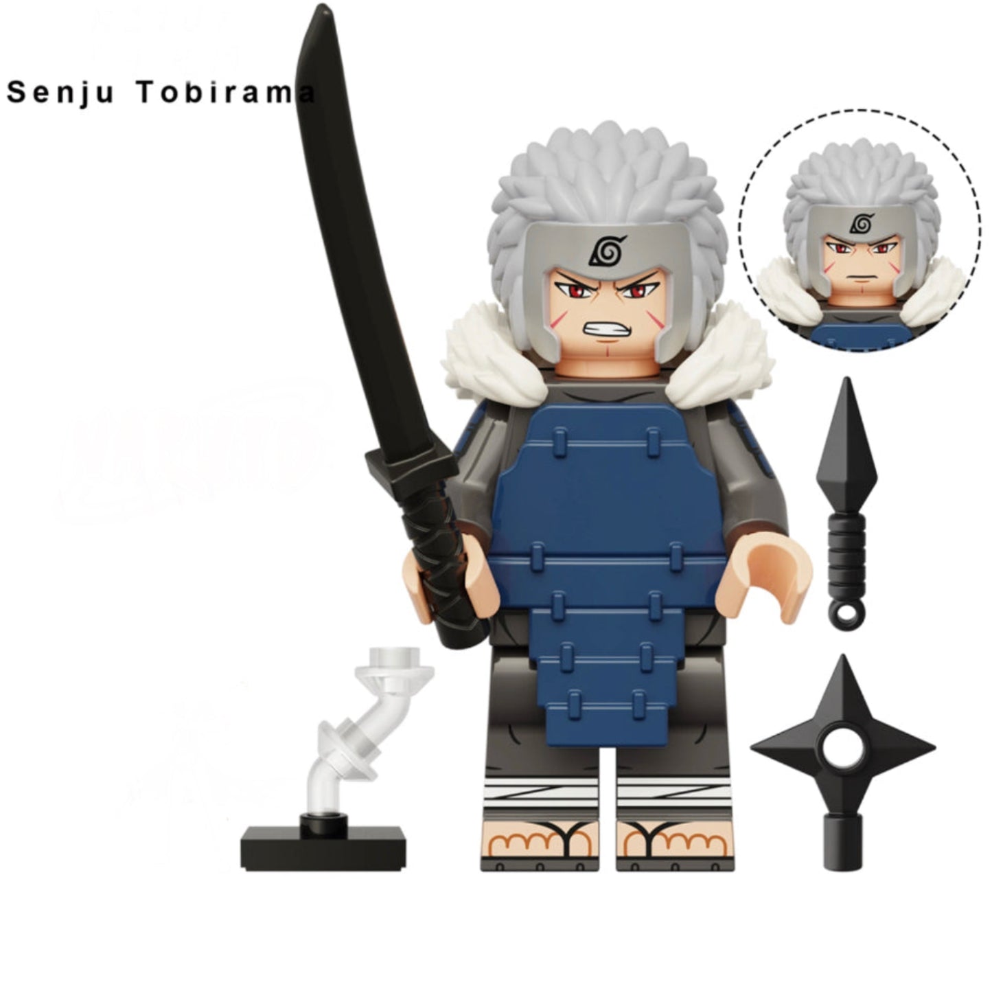 MINIFIGURE NARUTO SENJU TOBIRAMA custom