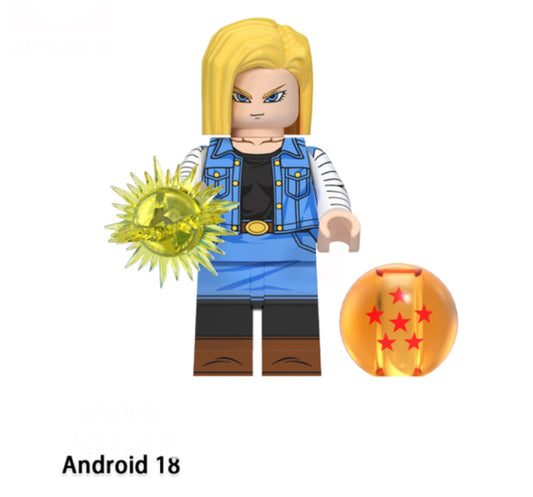 MINIFIGURE DBZ: ANDROID 18 Custom