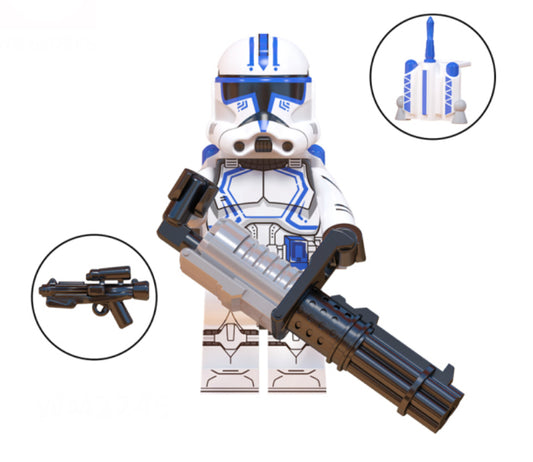 MINIFIGURE 501éme CLONETROOPER HARDCASE custom