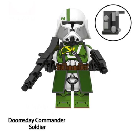 MINIFIGURE DOOMSDAY COMMANDER SOLDIER CUSTOM