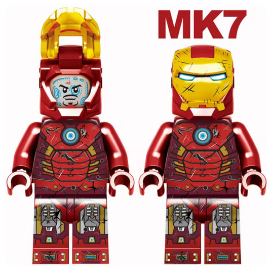 MINIFIGURE MARVEL UNIVERS: IRON MAN MKVII custom