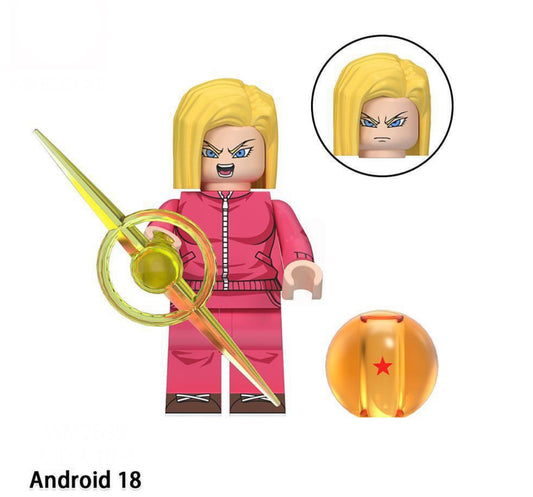 MINIFIGURE DBZ: ANDROÏD 18 Custom