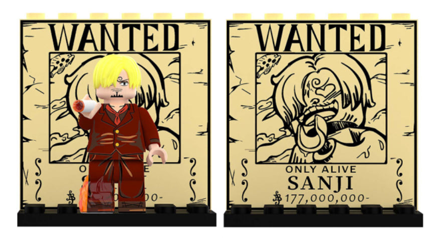 MINIFIGURE "ÉDITION LIMITÉ" SANJI custom