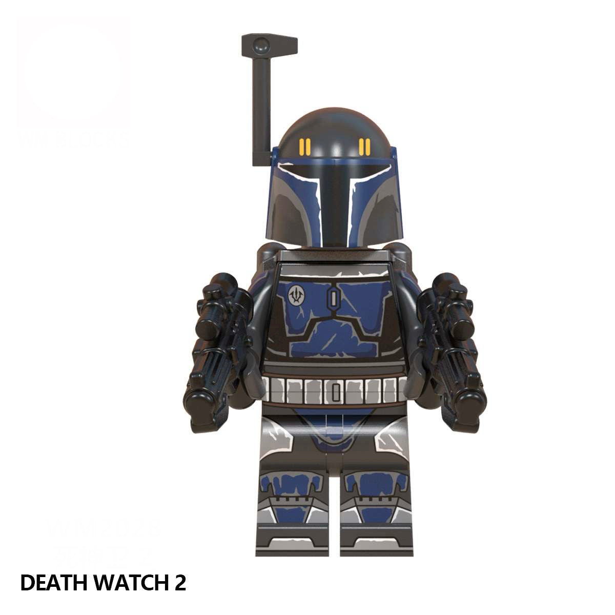 DIFFICILE À TROUVER MINIFIGURE STAR WARS UNIVERS DE 2020: DEATH WATCH 2 custom "DERNIERE PIECE"