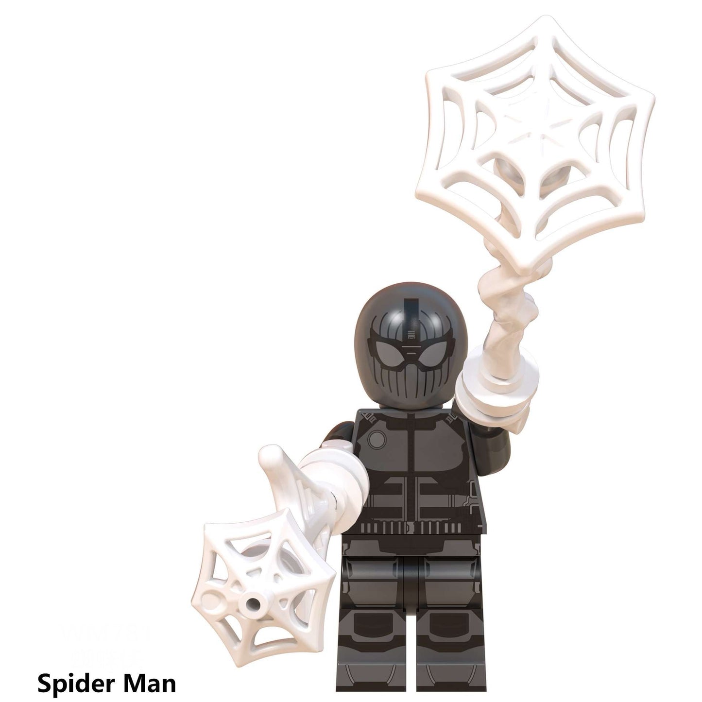 MINIFIGURE MARVEL UNIVERS"RARE": SPIDERMAN STEALTH SUIT custom