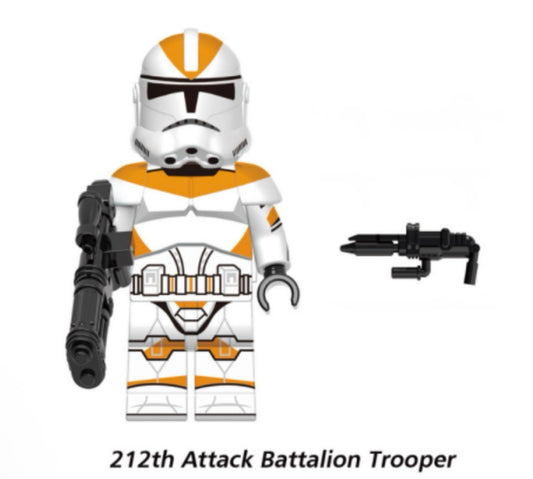 MINIFIGURE STAR WARS UNIVERS DE 2020: 212th ATTACK BATTALION CLONETROOPER CUSTOM "DERNIÈRES PIECE"