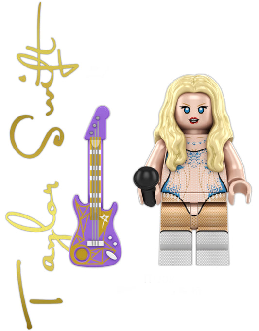 MINIFIGURE TAYLOR SWIFT Custom