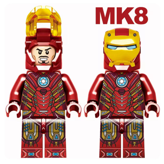 MINIFIGURE MARVEL UNIVERS: IRON MAN MKVIII custom