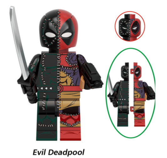 MINIFIGURE EVIL DEADPOOL CUSTOM