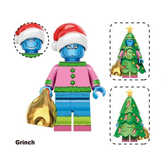 MINIFIGURE🎄 NOËL UNIVERS 🎄: GRINCH custom