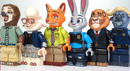 ⭐️ ⭐️ DISNEY MINIFIGURE ZOOTOPIA UNIVERS: NICK ⭐️ ⭐️ custom