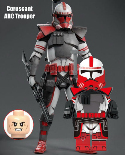 MINIFIGURE STAR WARS UNIVERS: CORUSCANT ARC TROOPER custom