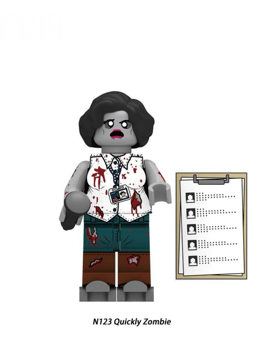 MINIFIGURE ZOMBIE UNIVERS : QUICKLY ZOMBIE Custom