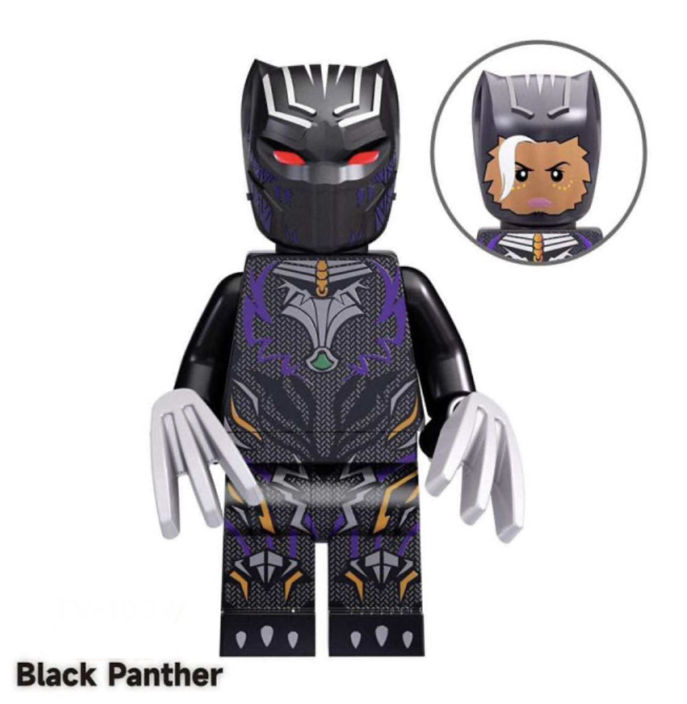 MINIFIGURE BLACK PANTHER(version B) Custom