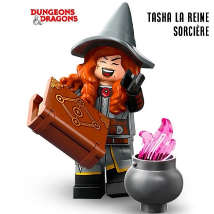 MINIFIGURE SÉRIES DONJONS ET DRAGONS: TASHA LA REINE SORCIÈRE "Socle+Fascicule inclus "