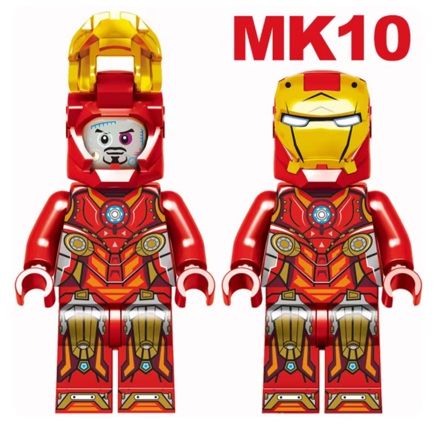 PREVENTE MINIFIGURE MARVEL UNIVERS: IRON MAN MKX custom Disponibilité Novembre 2024