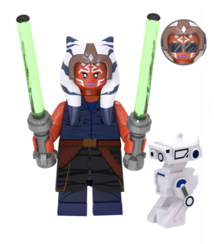 MINIFIGURES AHSOKA ET GROGU custom